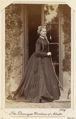 The Dowager Duchess of Athole. 1869. [Royal Household Portraits. Volume 55. ]