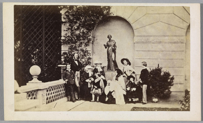 Family portrait at Osborne Family portrait at Osborne