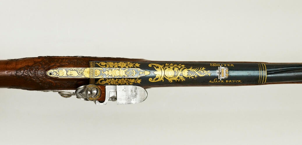 Flintlock sporting rifle (Pirschbüchse)