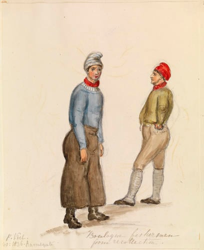 Master: H. R. H. THE PRINCESS VICTORIA SKETCHES VOL.
Item: Boulogne Fishermen