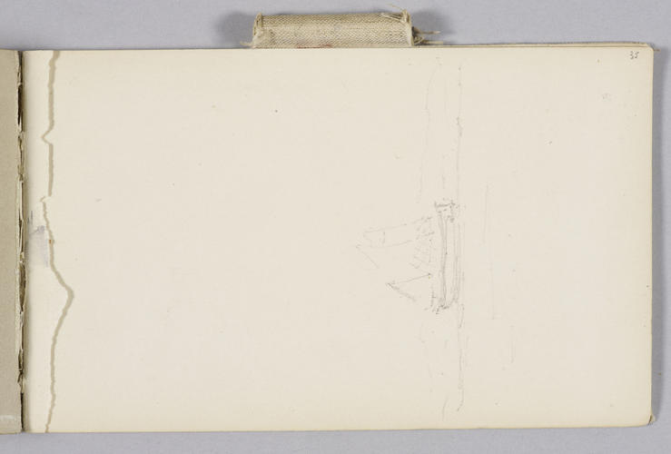 Master: Queen Alexandra's Sketch Book, 1884 - 1886
Item: A boat