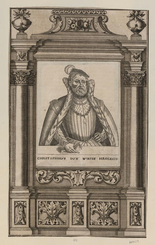 CHRISTOPHORVS DVX WIRTEN BERGENSIS