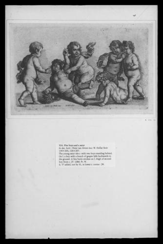 Five boys and a satyr Five boys and a satyr