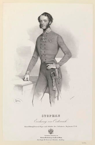Stephan (Prince, Palatine of Hungary, Archduke of Austria, 2nd son of Josef, Palatine of Hungary, Grandson of Leopold II, Holy Roman Emperor)