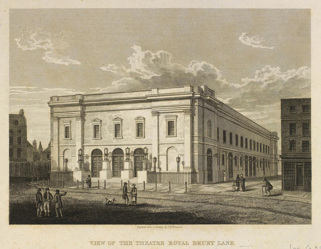 View of the Theatre Royal, Drury Lane View of the Theatre Royal, Drury Lane