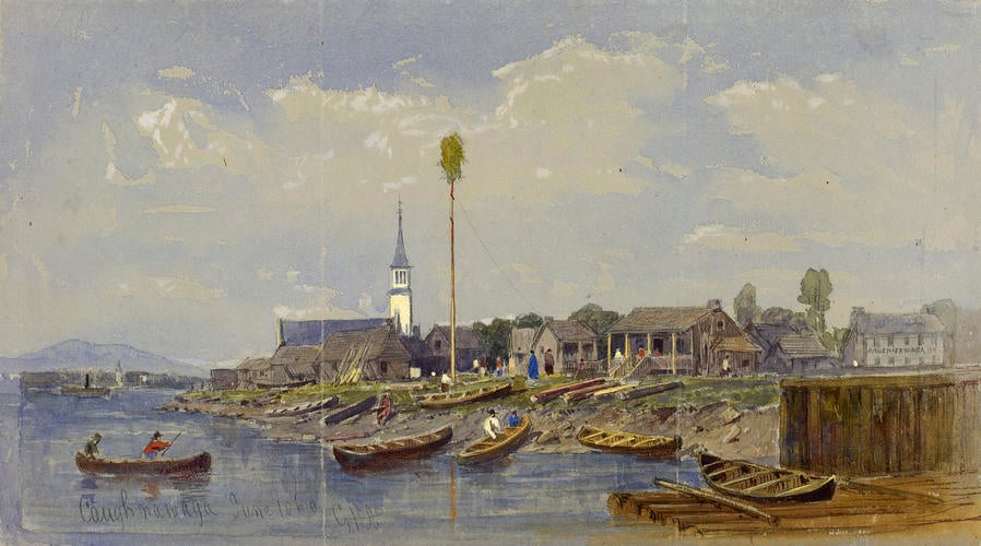 Indian Village of Caughnawaga