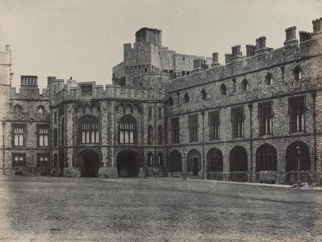 The Quadrangle with the Sovereign's Entrance , Windsor Castle