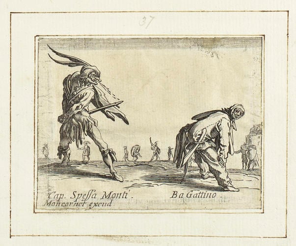 Master: Balli di Sfessania
Item: Capitano Spessa Monti and Bagattino Master: Balli di Sfessania
Item: Capitano Spessa Monti and Bagattino
