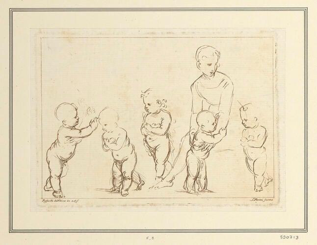 Studies for a Virgin and Child with the Infant Baptist