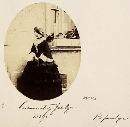 Frances, Viscountess Jocelyn, 1859 [Photographic Portraits Vol. 3/61 1856-1863]