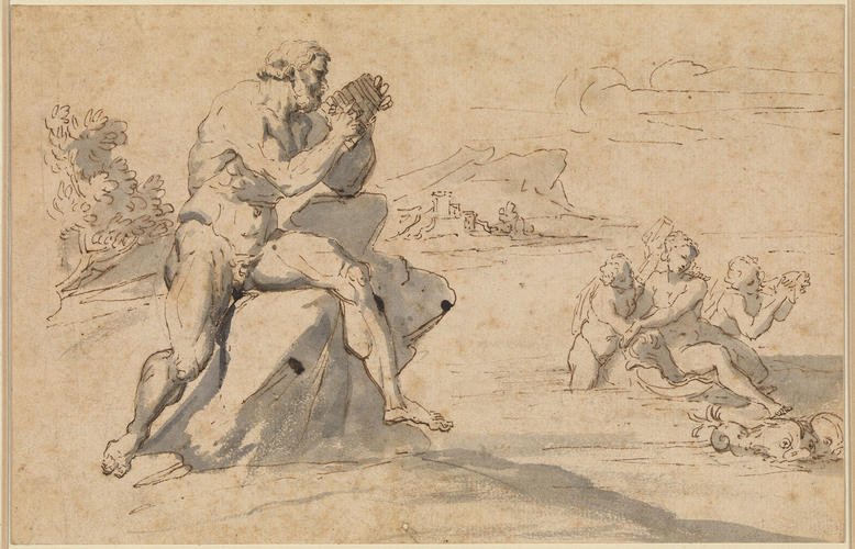 Polyphemus wooing Galatea Polyphemus wooing Galatea