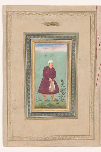 Master: Album of Mughal Portraits
Item: Portrait of Mirza Shah Rukh