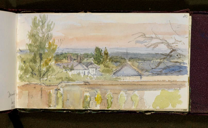 Master: Queen Victoria's Sketch Book 1881 to 1884
Item: Darmstadt