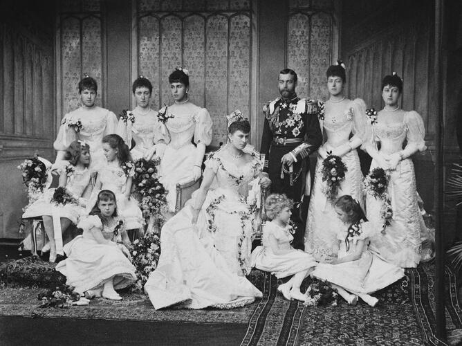 The Wedding of the Duke of York and Princess Victoria Mary of Teck