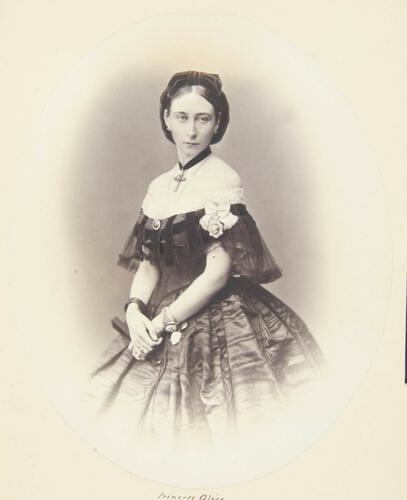 Alice, Princess Louis of Hesse, 1864 [Photographic Portraits Vol. 4/62 1861-1876]