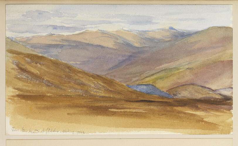 Master: SKETCHES BY QUEEN VICTORIA I
Item: A Highland landscape