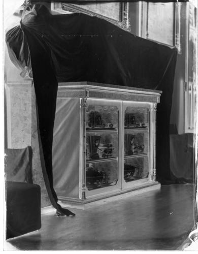 Glass plate negative of the Grand Corridor, Windsor Castle Glass plate negative of the Grand Corridor, Windsor Castle