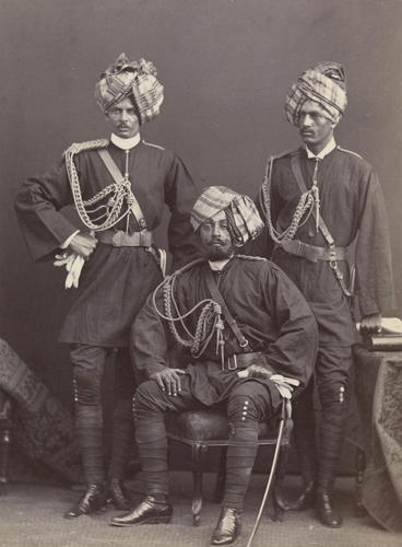Pratap Singh The Maharajah of Jodhpur (1845-1922) and his suite Pratap Singh The Maharajah of Jodhpur (1845-1922) and his suite