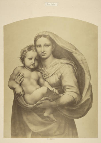 The Virgin and Child [detail from 'The Sistine Madonna']