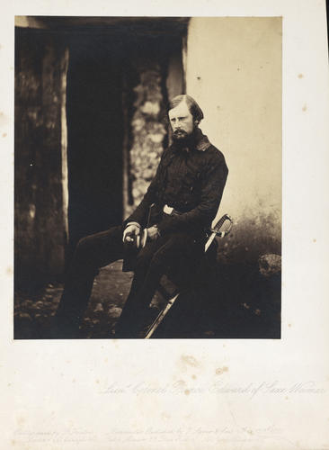 Lieut Colonel Prince Edward of Saxe-Weimar (1823-1902)