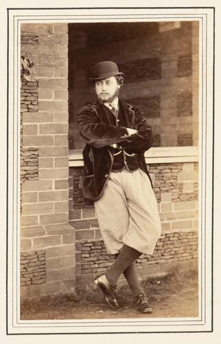 King Edward VII (1841-1910) when Prince Albert Edward of Wales
