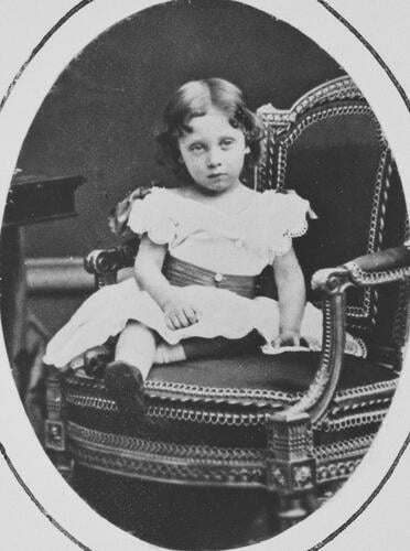 Prince Albert Victor of Wales, November 1866 [in Portraits of Royal Children Vol. 10 1866-67]