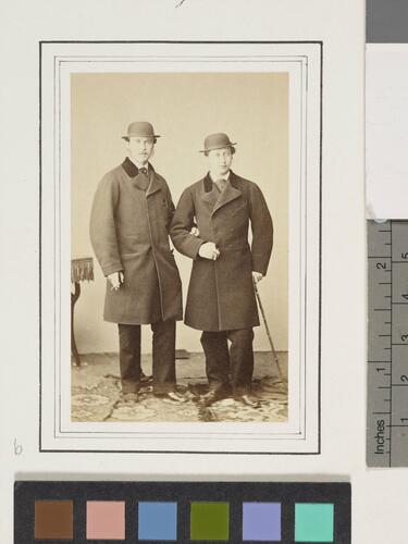 The Prince of Wales and Prince Louis of Hesse, 11 February 1862