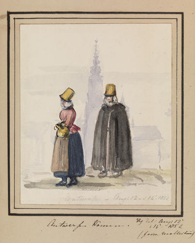 Master: Queen Victoria's Sketchbook 1848-1854
Item: Antwerp Women