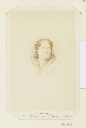 Isabella, Ex-Queen of Spain (1830-1904) Isabella, Ex-Queen of Spain (1830-1904)