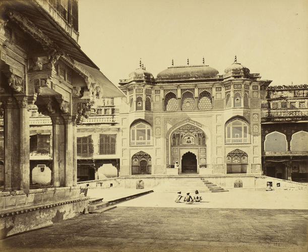 The Amber (Umbere) Gateway in the Palace leading to Kauch Mehal, near Jaipur The Amber (Umbere) Gateway in the Palace leading to Kauch Mehal, near Jaipur