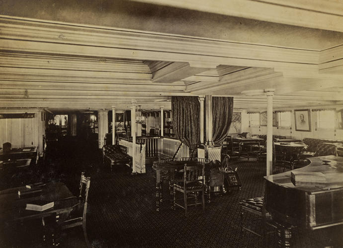 Saloon of HMS Serapis