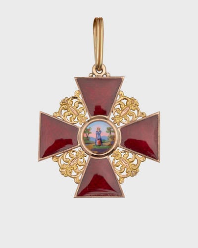 Order of St. Anne, King George V's Badge Order of St. Anne, King George V's Badge