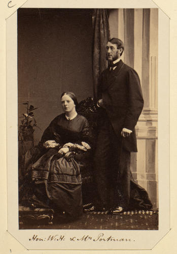 W. H. and Mrs Portman, later Lord and Lady Portman W. H. and Mrs Portman, later Lord and Lady Portman