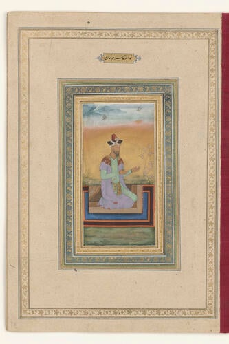Master: Album of Mughal Portraits
Item: Portrait of Bayram Khan Master: Album of Mughal Portraits
Item: Portrait of Bayram Khan