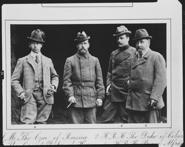 Group, [Coburg], October 1897 [in Portraits of Royal Children Vol. 44 1897-1899]