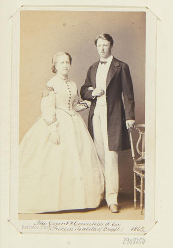 The Count and Countess d'Eu (Princess Isabel of Brazil)
