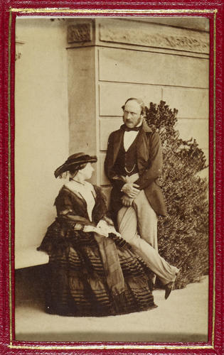 Queen Victoria and Prince Albert, Prince Consort at Osborne Queen Victoria and Prince Albert, Prince Consort at Osborne