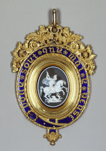 Order of the Garter: Sash Badge or Lesser George