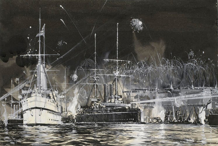 S. S. Ophir at Malta, April 1901 S. S. Ophir at Malta, April 1901