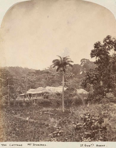 The Cottage of Mr Dundas, Lieutenant Governor of St Vincent The Cottage of Mr Dundas, Lieutenant Governor of St Vincent