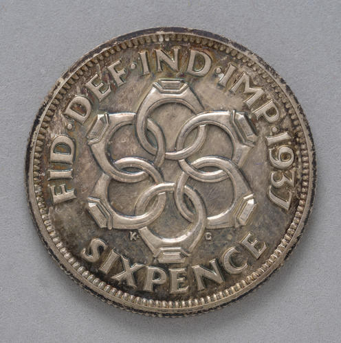 Edward VIII pattern sixpence