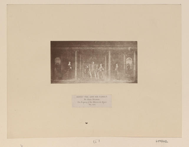 [Henry VIII and his family]