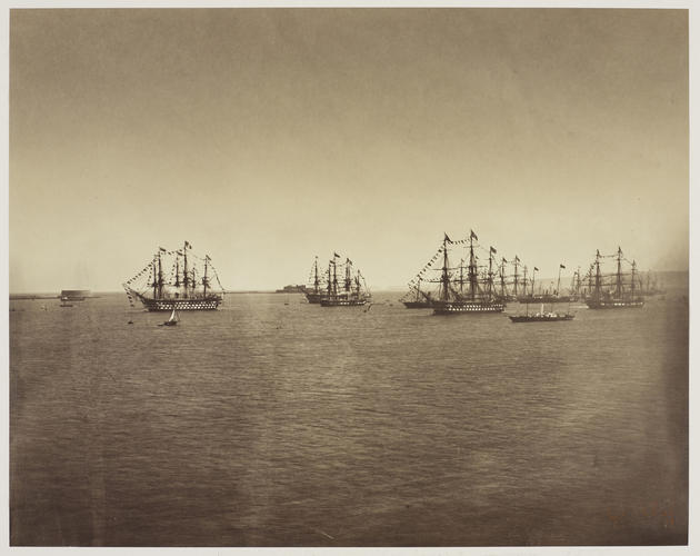 The English Fleet at Cherbourg