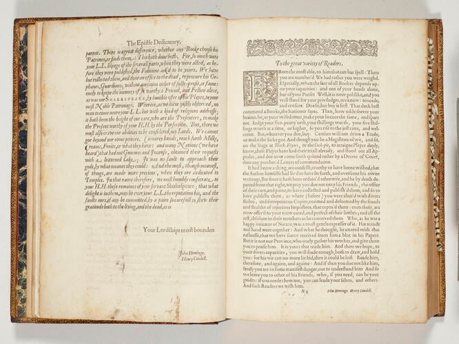 Comedies, histories and tragedies, published according to the true originall copies / William Shakespeare Comedies, histories and tragedies, published according to the true originall copies / William Shakespeare