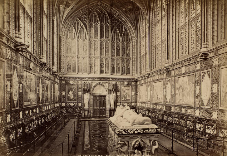 Interior of the Albert Memorial Chapel, Windsor Castle