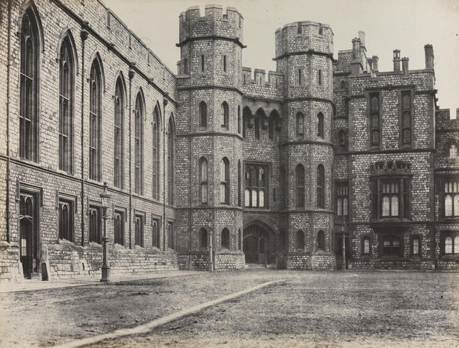 The Equerries Entrance, the Quadrangle, Windsor Castle