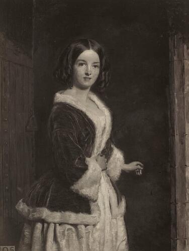 'Sweet Anne Page' from the Merry Wives of Windsor, after a painting by William Powell Frith