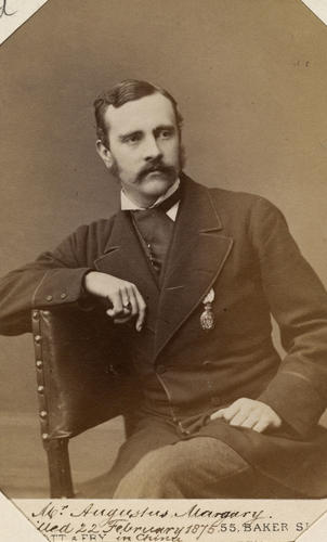 Mr Augustus Margary. [Photographs, English Portraits. Volume 70. ]