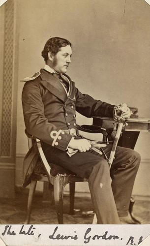 The late Lewis Gordon. [Photographs, English Portraits. Volume 70. ]