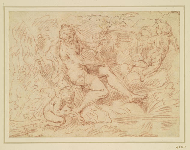 A composition study for La Tintura della Rosa A composition study for La Tintura della Rosa